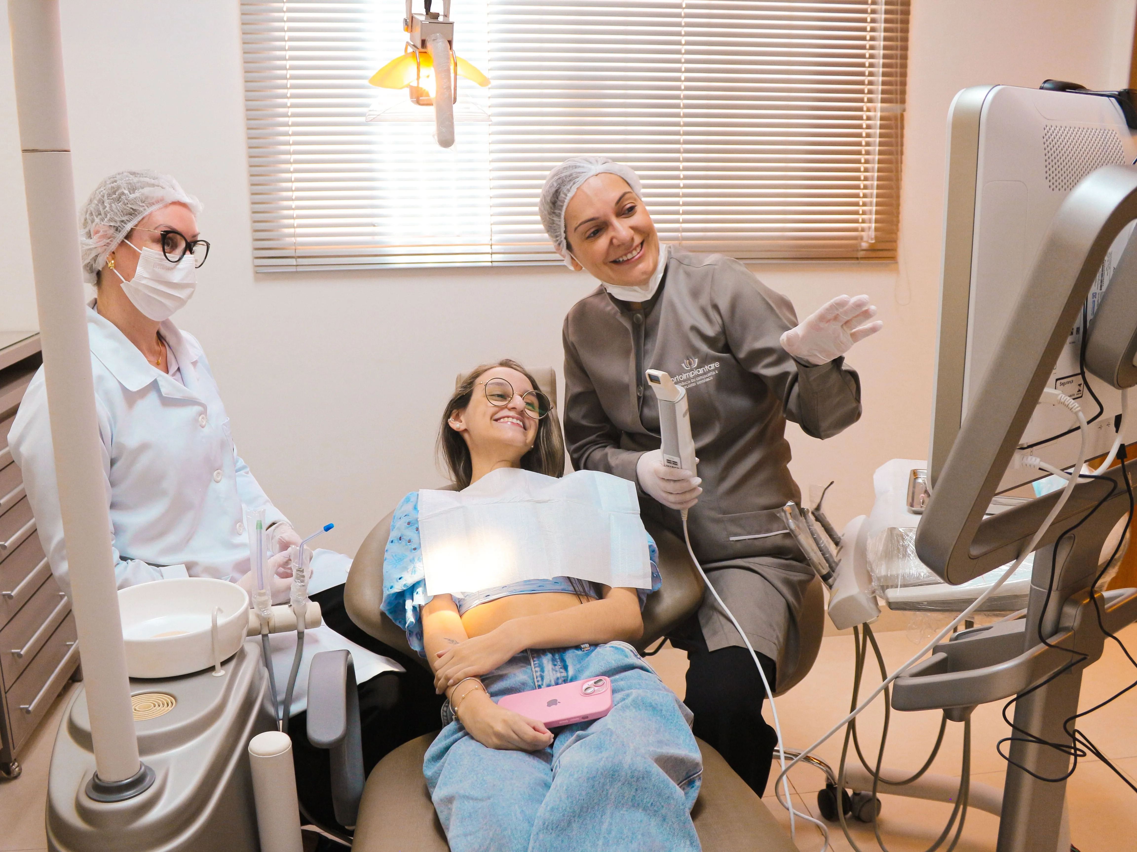 Scanner intraoral e planejamento 3D