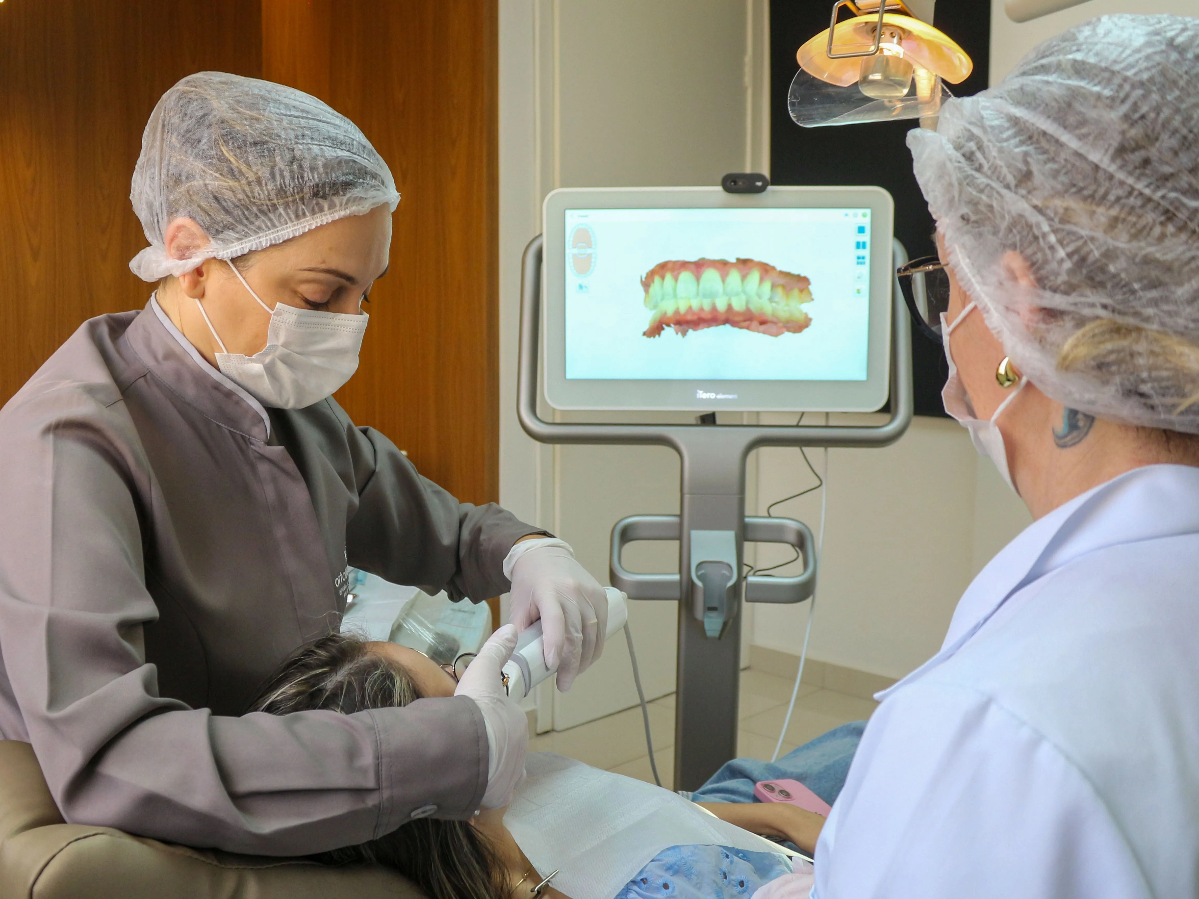 Tela com visualização 3D